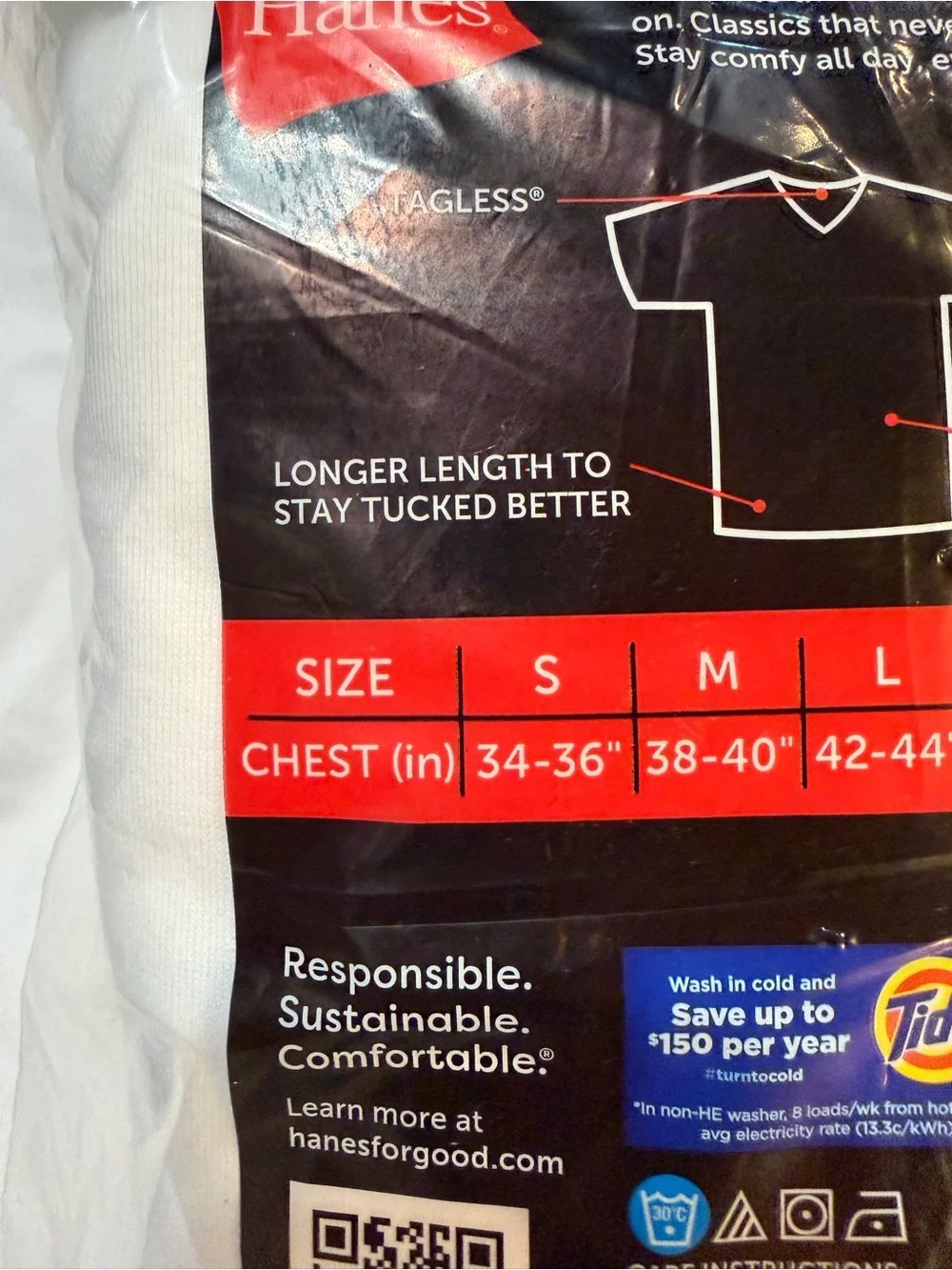 Hanes new package